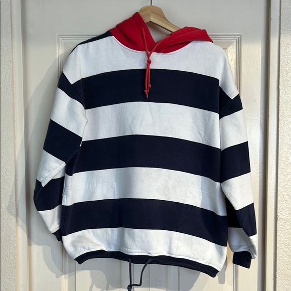 Charter Club Striped Nautical Hoodie - Picture 1 of 6